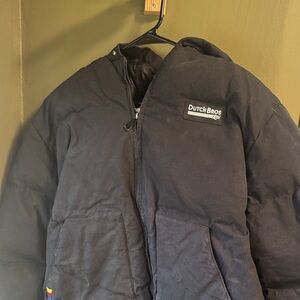 Dutch Bros Men's Black Puffer Jacket